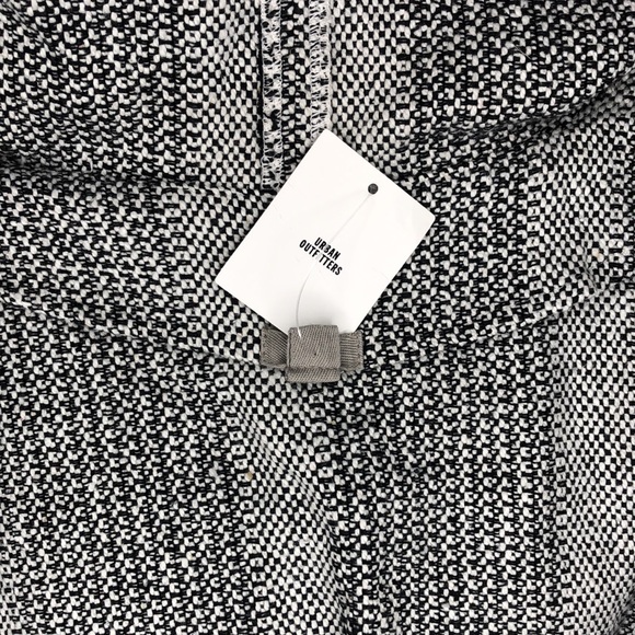 NWT Ecote By Urban Outfitters hooded kimono cotton fringe weave sash OS - Picture 9 of 11